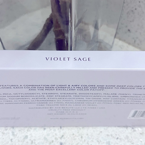 ACE BEAUTE VIOLET SAGE PALETTE (LIMITED EDITION) - Picture 5 of 5